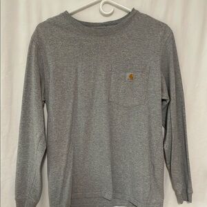 Carhartt Men's Gray Long Sleeve Shirt